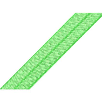 Lemovací pruženka š.20 mm, zelená neon