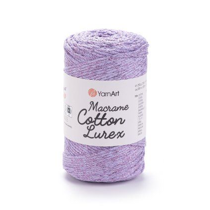 YARNART MACRAME COTTON LUREX 734