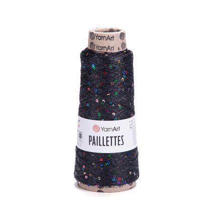 Paillettes 8010 černá