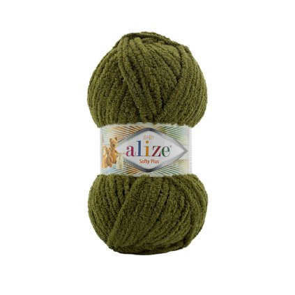příze Softy Plus 620 lesní zelená