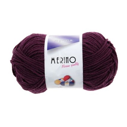 příze Merino 14800 fialová lilková