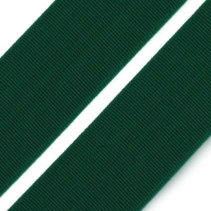 Pruženka tkaná 25 mm tmavě zelená