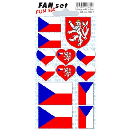 Samolepky vlajky