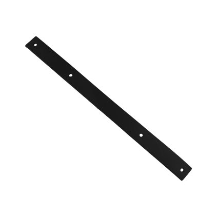 Kožený popruh 22 cm šířka 2,5 cm černý