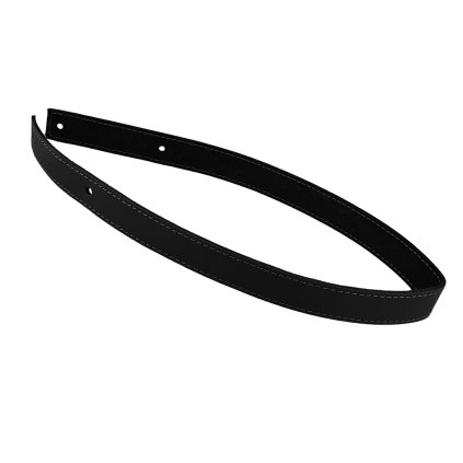 102505 kozeny popruh prosivany 58 cm sirka 2 5 cm cerny