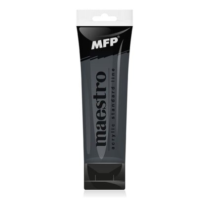 Akrylová barva MFP Maestro 75ml tmavě šedá