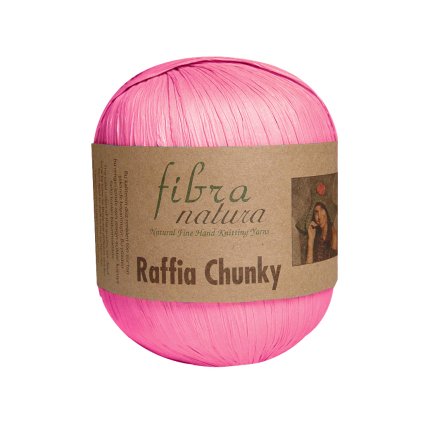 Raffia Chunky 114-05 růžová