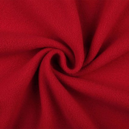 Polar fleece červená