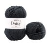 104797 3 drops daisy mix 29 tmava seda