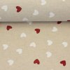 Dekorační látka Rudi malá srdíčka