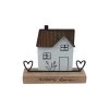 Dekorace domeček 12 x 4 x 10,8 cm krásný domov