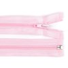 Spirálový zip No 5 dělitelný 30 cm světle růžový