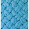 příze Puffy 16 sytá tyrkysově modrá