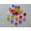 Knoflík kulatý mix, 15 mm  5 KS