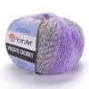 příze Pacific Chunky 308 fialková, šedá, krémová