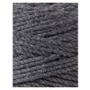 Bobbiny 3PLY Macrame Regular 3 mm antracitové (CHARCOAL)