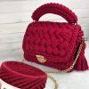 špagáty Bobilon medium Burgundy