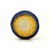 Chainy Cotton Cake ReTwisst 37 variace  žlutá, modrá