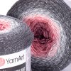 Příze Flowers Moonlight 3279 malinová, růžová, šedá, tmavě šedá
