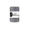 Bobbiny macrame Cord 1,5 mm Ocelově šedé (Steel)