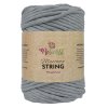 Macrame String 5 mm 06 šedá