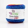 Chainy Cotton Cake ReTwisst 44 variace modré, lososová, béžová