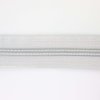 Spirálový zip dělitelný 60 cm šedostříbrný