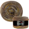 příze Sierra 7207 hnědá, hořčicová, šedá, bordó