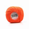 Háčkovací příze Sněhurka 2384 sytá oranžová