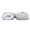příze Drops Baby Merino 22 světlá šedá