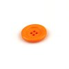 Knoflík kulatý plast 23 mm,oranžový