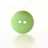 Knoflík kulatý plast 15 mm, zelený světlý