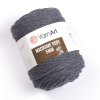 Macrame Rope 5 mm 758 tmavě šedá