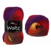 příze Waltz 5715 oranžová, fialová, červená