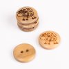 Dřevěný knoflík kulatý Ø 15 mm ovečka