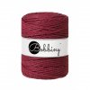 Bobbiny 3PLY Macrame Rope XXL Vínově červené (Wine Red)