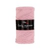 Cordy macrame 2,5 mm 8003 světle starorůžová