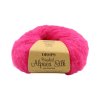 Drops Brushed Alpaca Silk UNI 18 třešeň