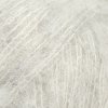 Drops Brushed Alpaca Silk UNI 35 perlově šedá