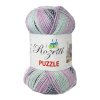 Puzzle 233-31 růžová, šedá, mintová