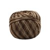 Háčkovací příze Sněhurka ombré 77262 hnědá