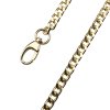 Řetízek s karabinou 120 cm, 8 mm zlatý