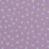 Bavlněná látka Happy Spring bílé kvítky lila