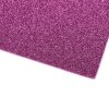 Pěnová guma s glitry samolepicí 20x30 fialová, 2 ks