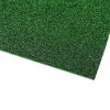 Pěnová guma s glitry samolepicí 20x30 zelená, 2 ks