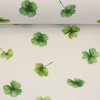 Dekorační látka Linde čtyřlístky