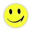 Reflexní samolepka smajlík