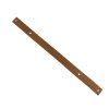Kožený popruh 32 cm šířka 2 cm tmavě hnědý