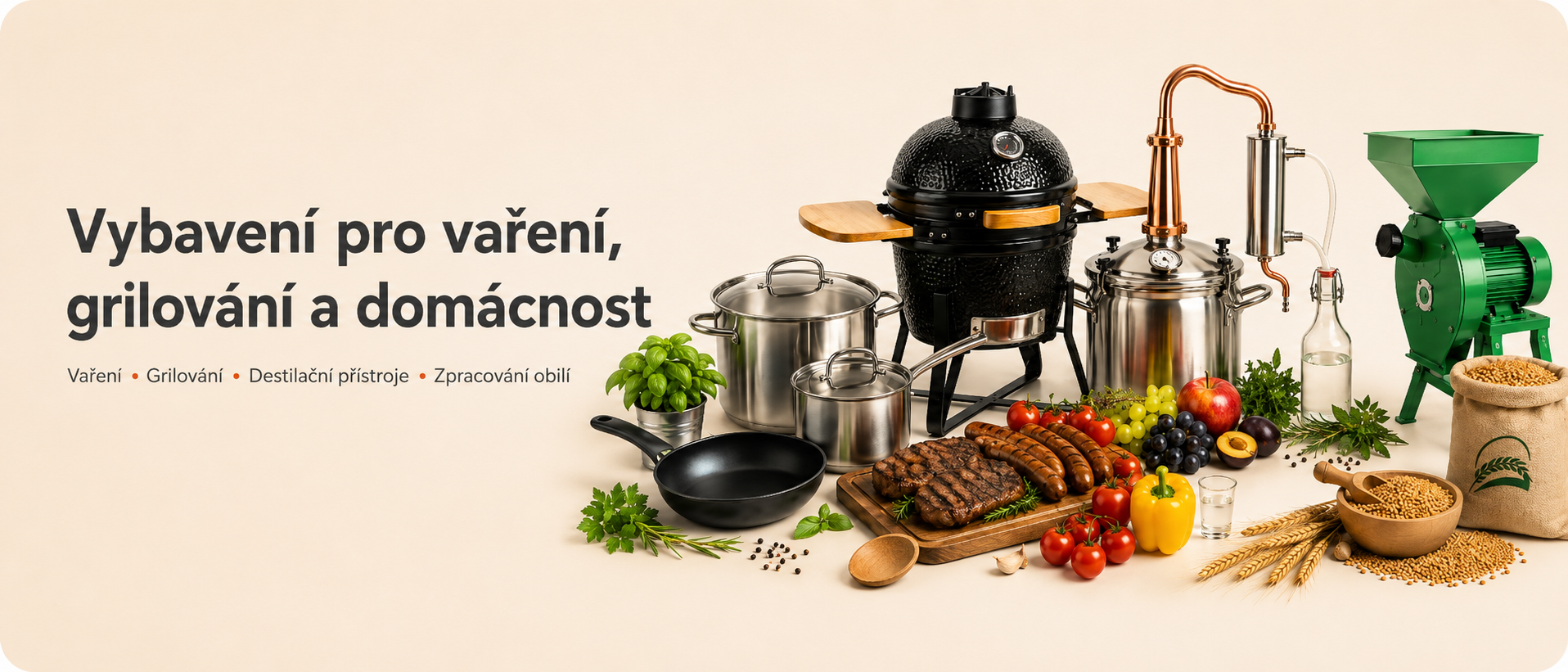 Kvalitní kuchyňské potřeby pro každou domácnost