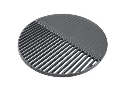 Sada půlkruhového roštu a plotny z litiny pro gril Kamado Nova/XL